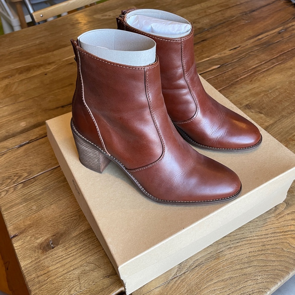 Madewell The Sammie ankle boots size 7.5